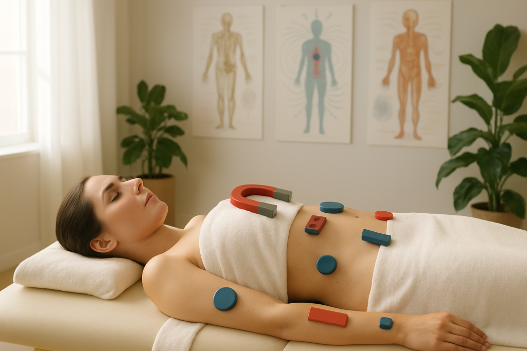 découvrez comment la magnétothérapie utilise les aimants pour améliorer la santé. cette analyse approfondie examine les preuves scientifiques sur l'efficacité des traitements magnétiques et leurs effets sur le bien-être. informez-vous sur cette approche alternative et explorez ses bénéfices potentiels.