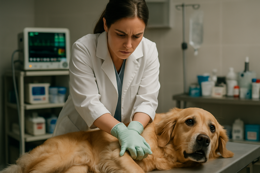 découvrez les étapes cruciales pour réaliser un massage cardiaque sur votre chien en cas d'urgence. apprenez les techniques essentielles pour sauver la vie de votre compagnon à quatre pattes et agir rapidement lorsque chaque seconde compte.