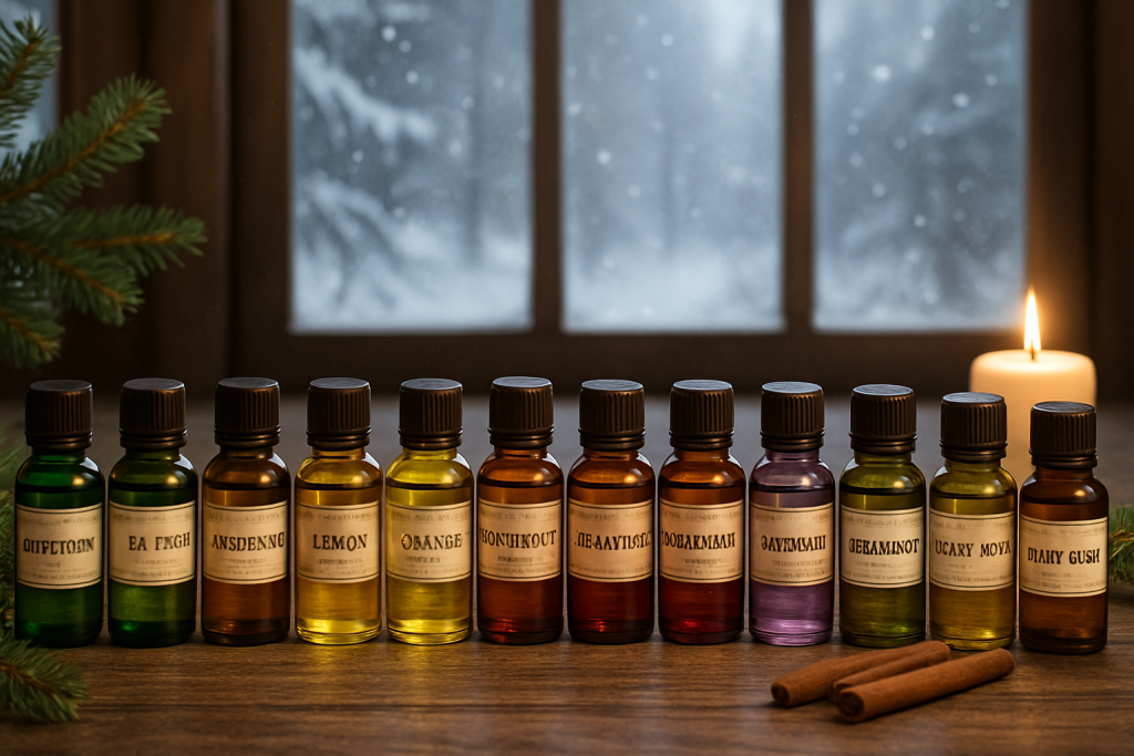 découvrez notre guide sur 12 huiles essentielles qui vous aideront à apaiser vos maux hivernaux. des solutions naturelles pour soulager les douleurs et renforcer votre bien-être durant la saison froide.