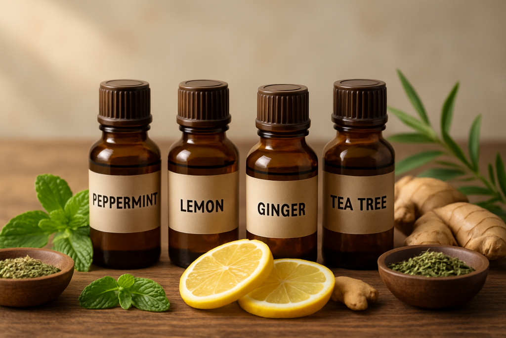 découvrez les huiles essentielles les plus efficaces pour soulager les symptômes de la gastro-entérite. apprenez comment ces extraits naturels peuvent aider à apaiser les nausées, la diarrhée et les crampes abdominales, tout en favorisant votre rétablissement rapide et naturel.