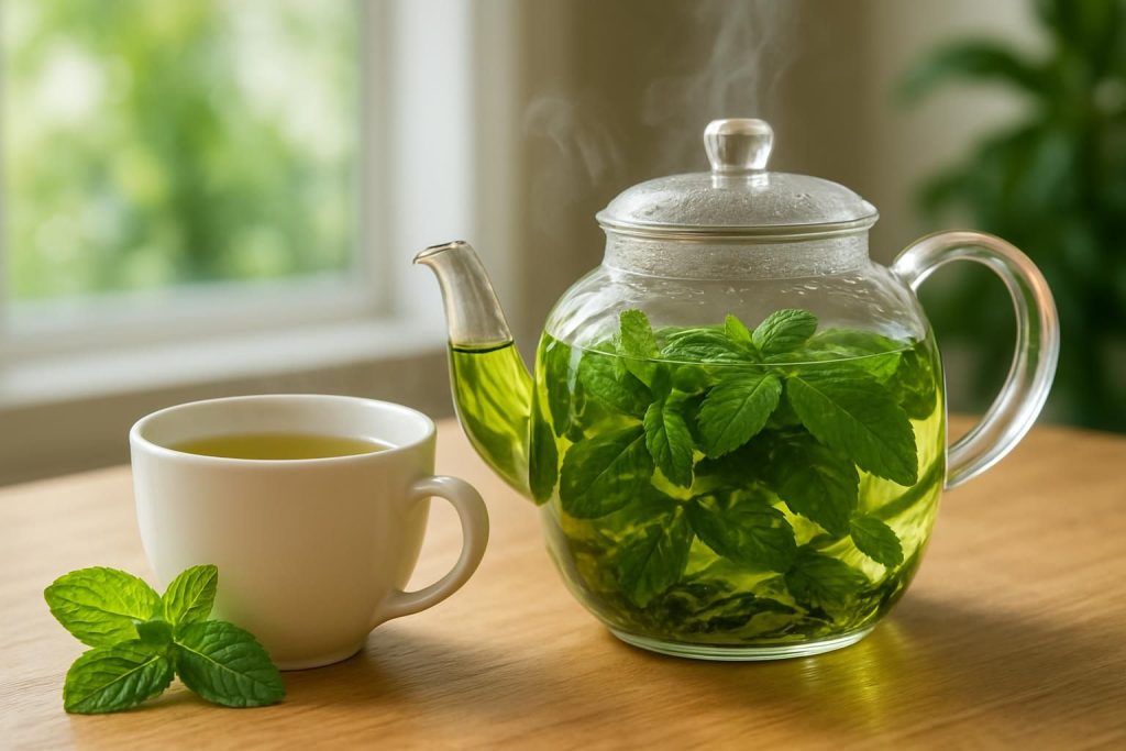 découvrez les bienfaits du thé vert à la menthe, une boisson naturelle et revitalisante pour améliorer votre santé au quotidien et éveiller vos sens.