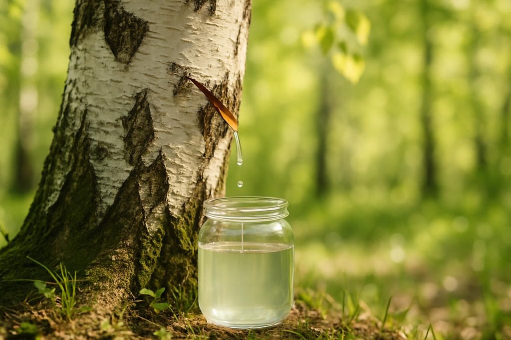découvrez les bienfaits naturels de la sève de bouleau pour votre santé : purification, reminéralisation et revitalisation de l'organisme.